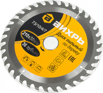 Диск пильный по дер. Вихрь 73/10/4/7