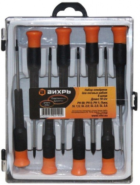 Набор отверток Вихрь  73/6/2/12