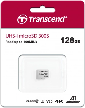 Флеш карта microSDXC 128GB Transcend  TS128GUSD300S