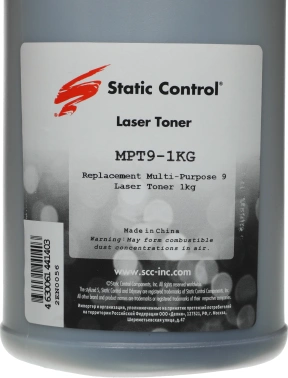 Тонер Static Control MPT9-1KG