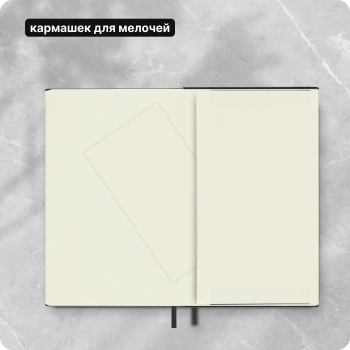 Блокнот Moleskine CLASSIC QP050 Medium 115x180мм 208стр. линейка твердая обложка черный