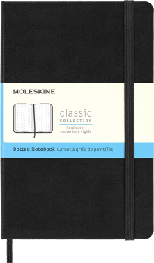 Блокнот Moleskine CLASSIC QP053 Medium 115x180мм 208стр. пунктир твердая обложка черный