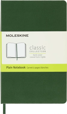 Блокнот Moleskine CLASSIC QP012K15 Pocket 90x140мм 192стр. нелинованный твердая обложка зеленый