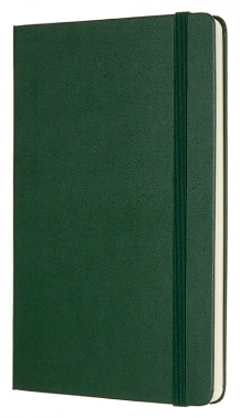Блокнот Moleskine CLASSIC QP062K15 Large 130х210мм 240стр. нелинованный твердая обложка зеленый