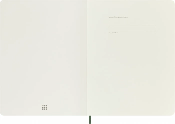 Блокнот Moleskine CLASSIC SOFT QP623K15 XLarge 190х250мм 192стр. нелинованный мягкая обложка зеленый