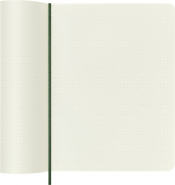 Блокнот Moleskine CLASSIC SOFT QP624K15 XLarge 190х250мм 192стр. пунктир мягкая обложка зеленый