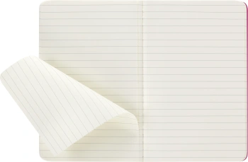 Блокнот Moleskine CAHIER JOURNAL CH011D17 Pocket 90x140мм обложка картон 64стр. линейка розовый неон (3шт)