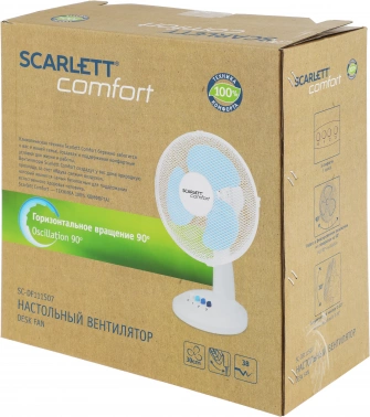 Вентилятор настольный Scarlett SC-DF111S07
