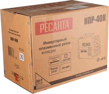 Резак плазменный Ресанта ИПР-40К