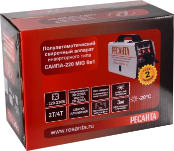 Сварочный аппарат Ресанта САИПА-220