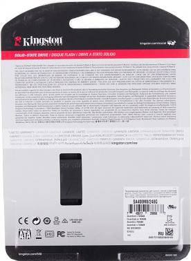 Накопитель SSD Kingston SATA-III 240GB SA400M8/240G