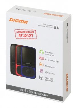 Плеер Hi-Fi Flash Digma B4