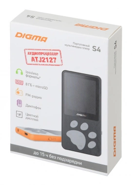 Плеер Hi-Fi Flash Digma S4