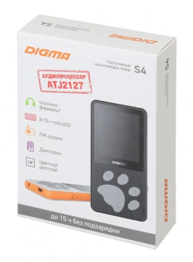 Плеер Hi-Fi Flash Digma S4