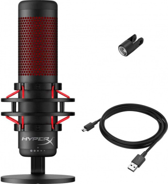 Микрофон проводной HyperX QuadCast
