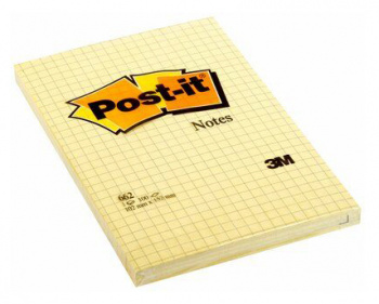 Блок самоклеящийся бумажный 3M Post-it Original 662
