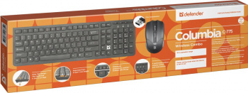 Клавиатура + мышь Defender Columbia C-775