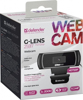 Камера Web Defender G-Lens 2597
