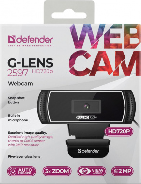 Камера Web Defender G-Lens 2597