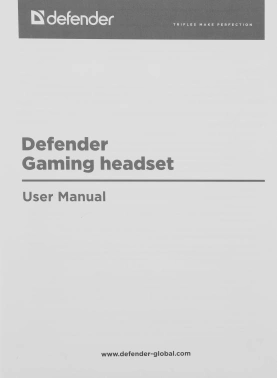 Наушники с микрофоном Defender Warhead G-120