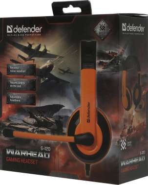 Наушники с микрофоном Defender Warhead G-120