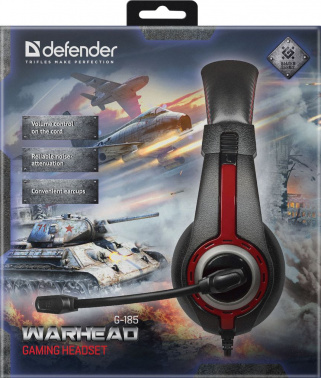 Наушники с микрофоном Defender Warhead G-185