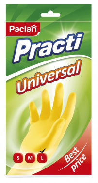 Перчатки латексные Paclan  Practi universal