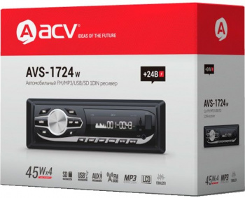 Автомагнитола ACV AVS-1724W
