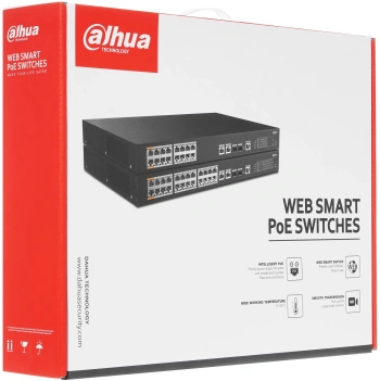 Коммутатор Dahua  DH-PFS4226-24ET-240
