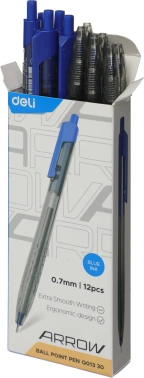 Ручка шариков. автоматическая Deli Arrow EQ01330