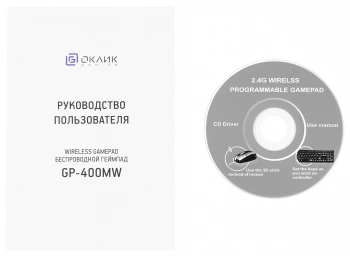 Геймпад Оклик GP-400MW