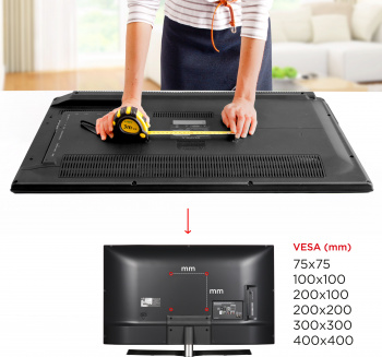 Кронштейн для телевизора Holder LCD-5566-W