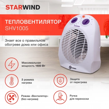 Тепловентилятор Starwind SHV1005