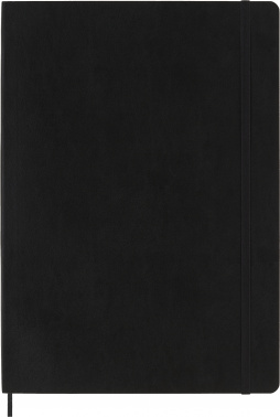 Блокнот Moleskine CLASSIC SOFT QP641 A4 192стр. линейка мягкая обложка черный