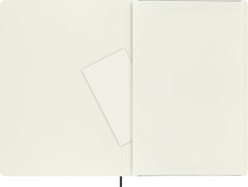 Блокнот Moleskine CLASSIC SOFT QP641 A4 192стр. линейка мягкая обложка черный
