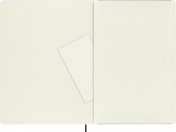Блокнот Moleskine CLASSIC SOFT QP643 A4 192стр. нелинованный мягкая обложка черный