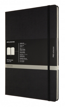 Блокнот Moleskine PROFESSIONAL PROPFNT5HBK A4 192стр. линейка твердая обложка черный