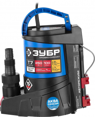 Насос дренажный Зубр НПЧ-Т7-250