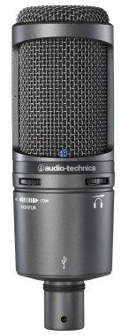 Микрофон проводной Audio-Technica AT2020USB+