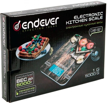 Весы кухонные электронные Endever Chief 507