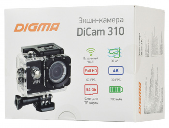 Экшн-камера Digma DiCam 310