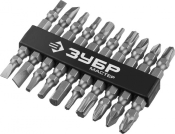 Набор бит Зубр 26089-H10