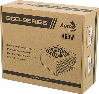 Блок питания Aerocool ATX 450W ECO-450