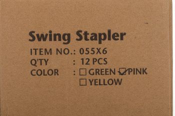 Степлер Kw-Trio 055X6-PNK Swing