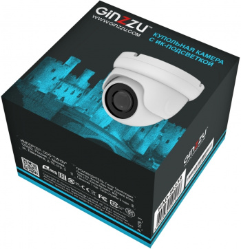 Камера видеонаблюдения аналоговая Ginzzu  HAD-5033A