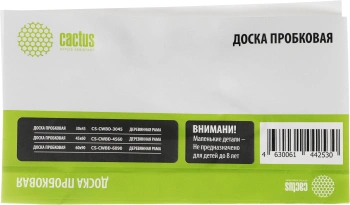 Доска пробковая Cactus  CS-CWBD-45X60