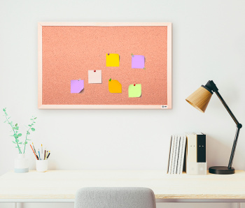 Доска пробковая Cactus  CS-CWBD-60X90