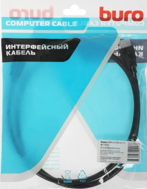 Кабель аудио-видео Buro HDMI 2.0