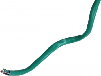 Кабель сетевой UTP 4 пары cat.5E solid 0.45мм CCA 305м зеленый