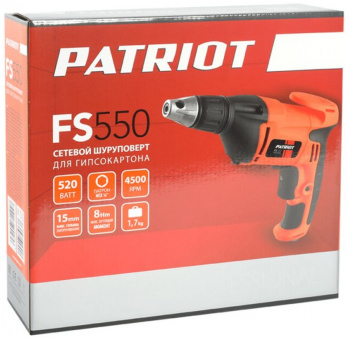 Дрель-шуруповерт Patriot FS 550